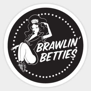 Mission City Roller Derby's Brawlin' Betties Sticker